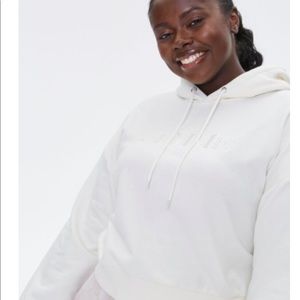 Cream Feminine hoodie